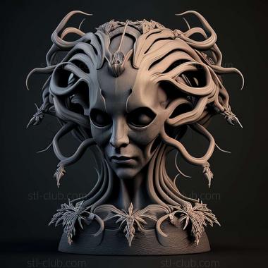 3D model Polyrhachis medusa (STL)